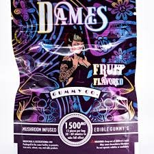 Premium Dames Gummies 1500mg in assorted flavors
