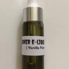 Premium joker e-liquid vanilla flavor mild potency for smooth vaping