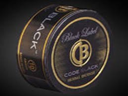 Code black straight incense premium packaging with soothing aroma