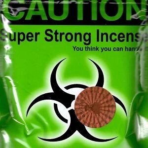 Caution super strong incense - premium aromatic sticks for a powerful fragrance